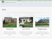 Tablet Screenshot of fieldsofgreen.net